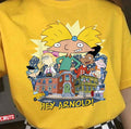 Neighborhood Helga Crush Cartoon Shortaki Hey Arnold Unisex T-Shirt