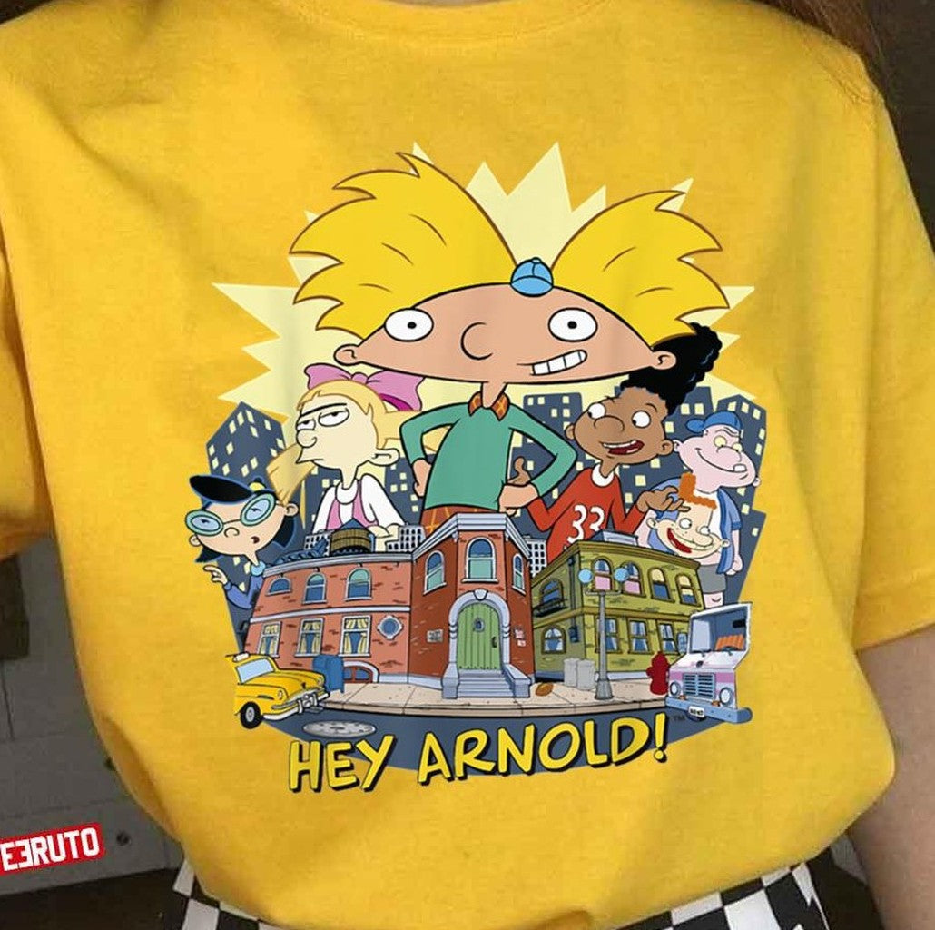 Neighborhood Helga Crush Cartoon Shortaki Hey Arnold Unisex T-Shirt
