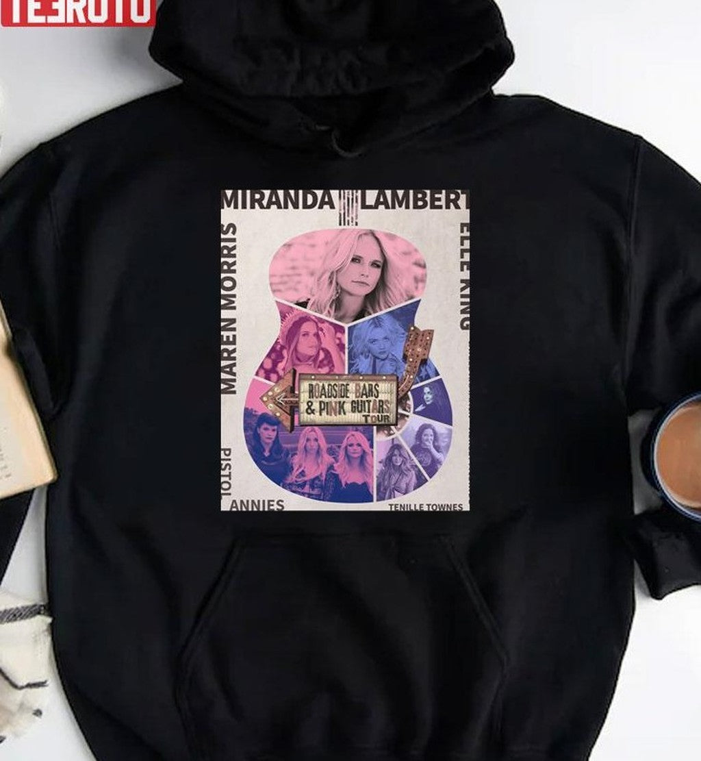 New Miranda Lambert Guitar Tour 2019 Unisex Hoodie