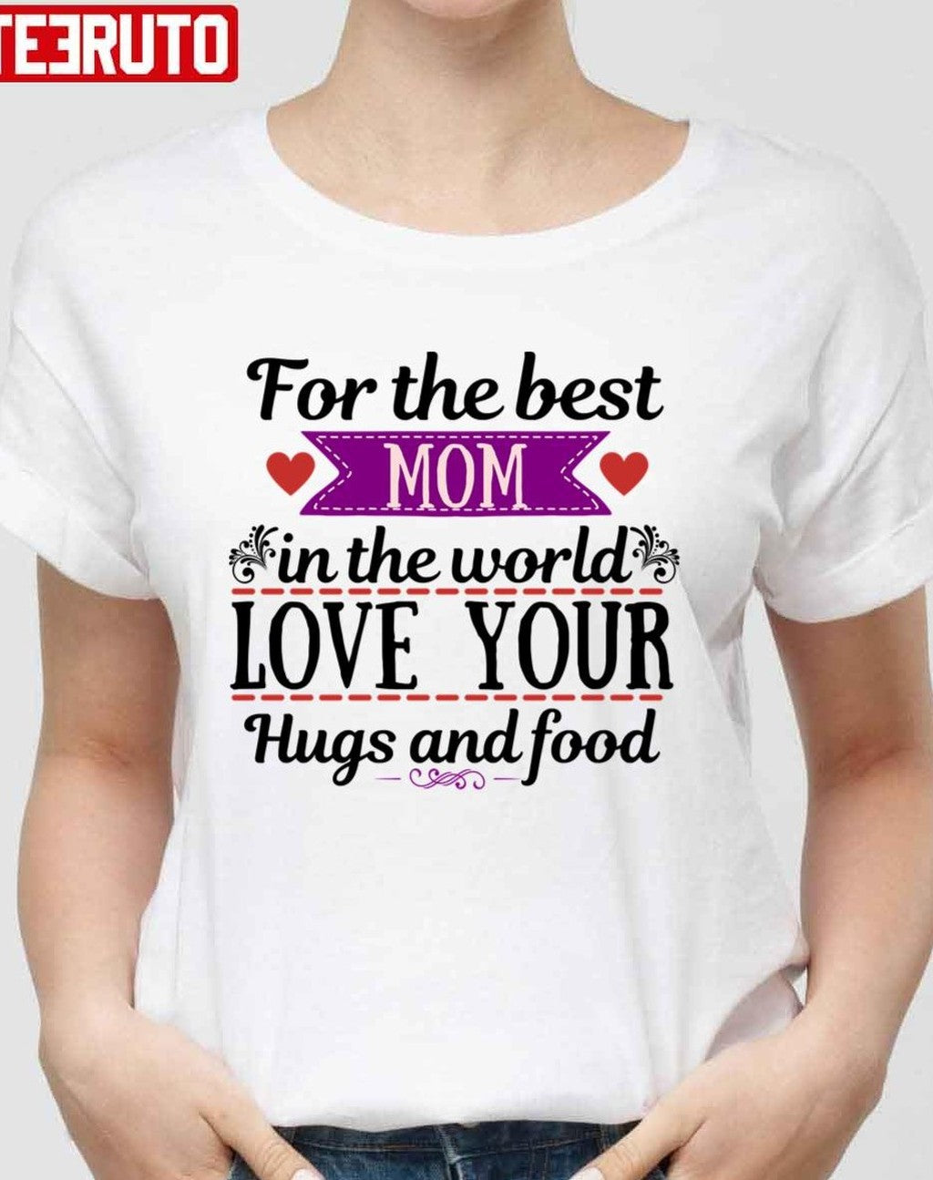 Best Mum In The World Love You Unisex Sweatshirt