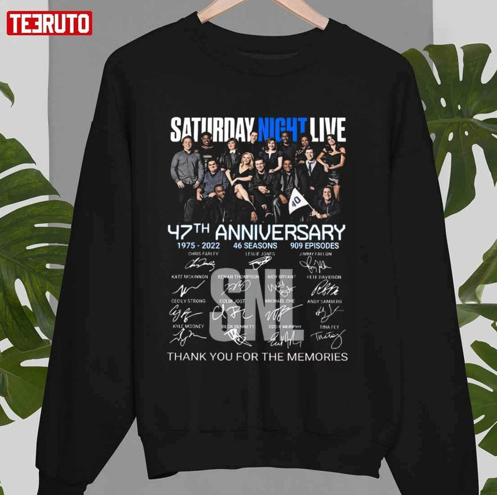 Saturday Night Live 47th Anniversary 1975 2022 Unisex Sweatshirt