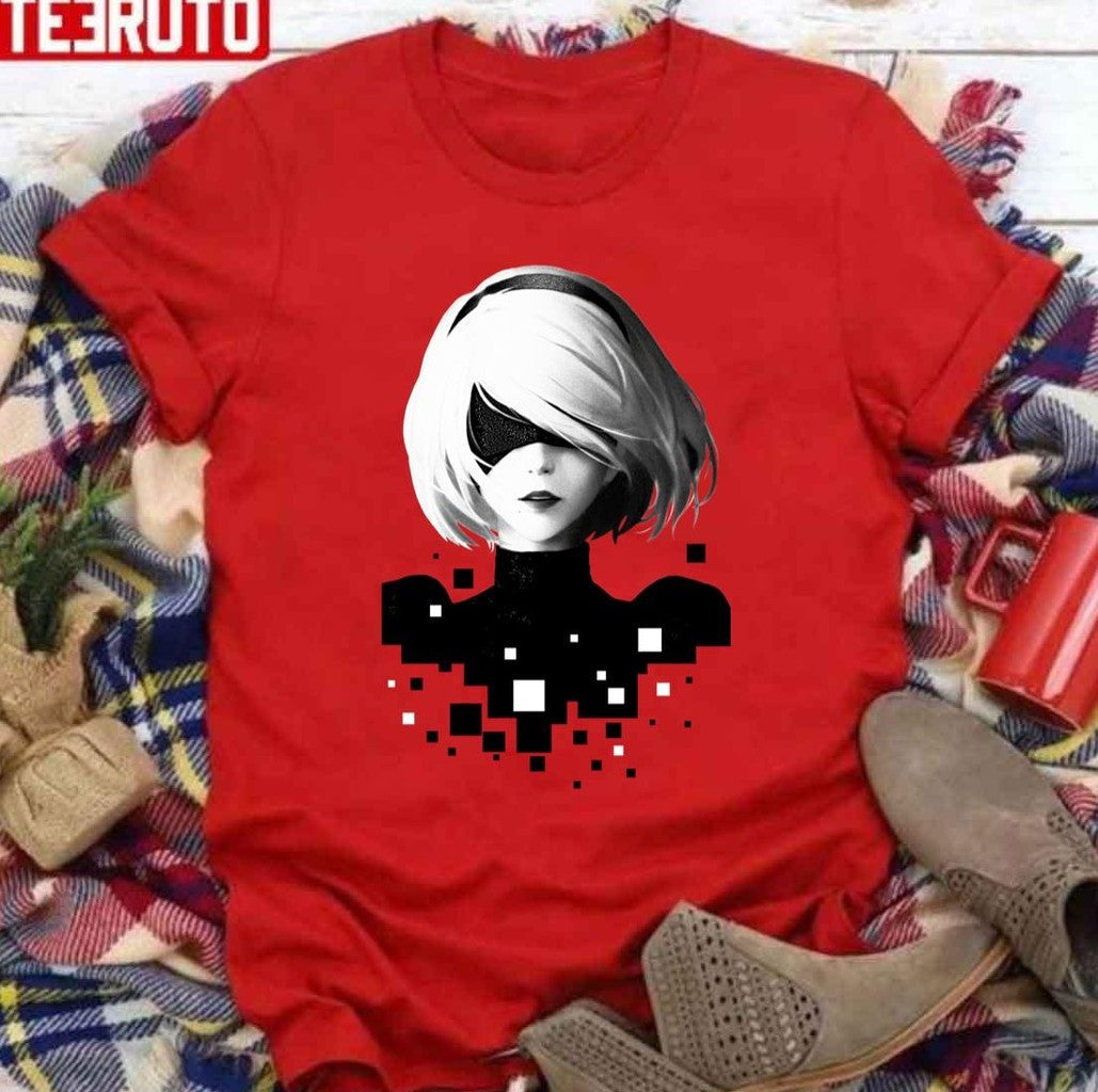 2b And Pixels Aerial Attack Unisex Sweatshirt