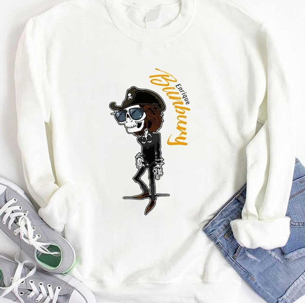 Spanish Singer-Songwriter Enrique Bunbury Skulls In The Art Unisex Hoodie