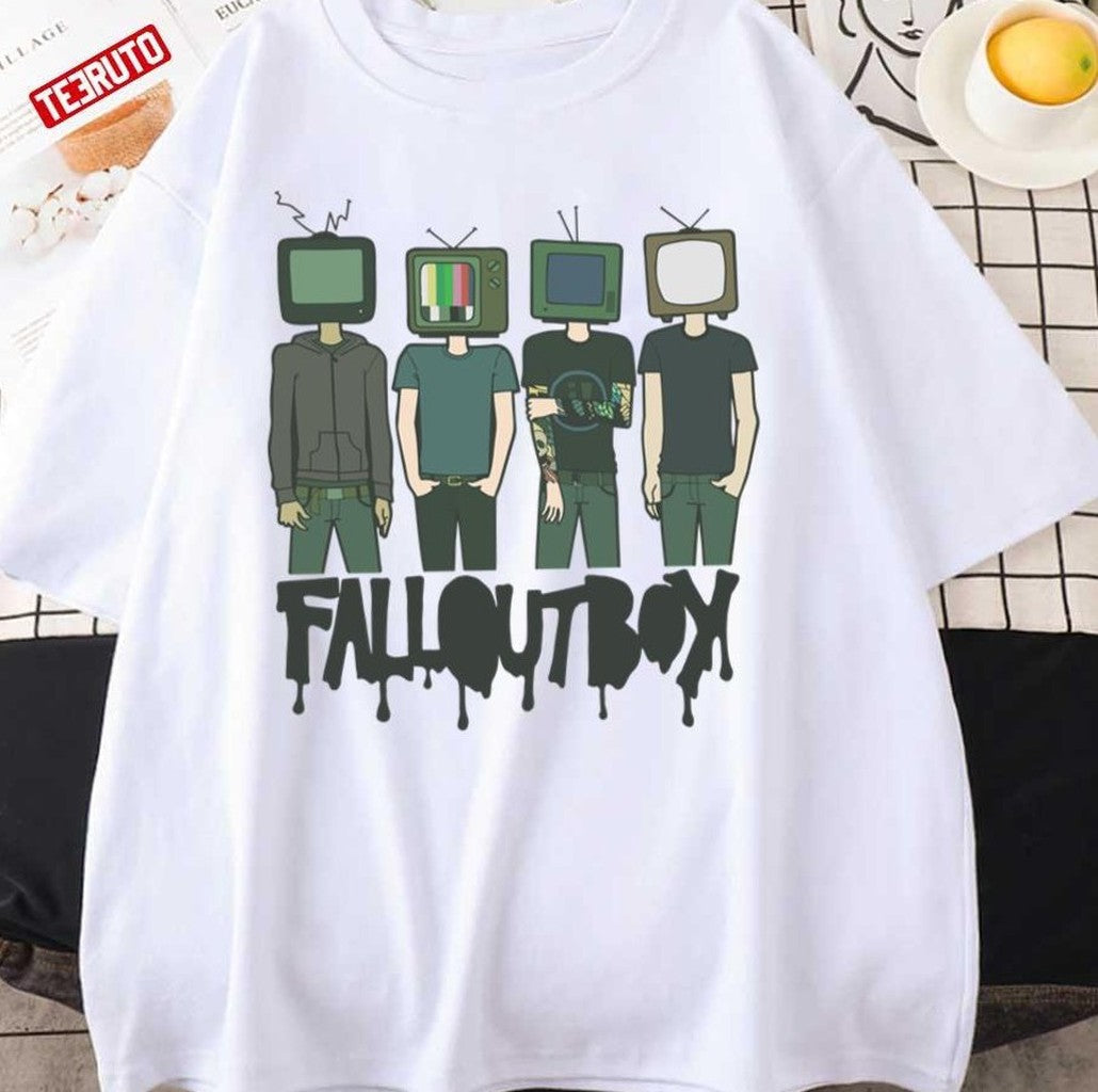 B L Girl The Tv Head Fall Out Boy Unisex Sweatshirt