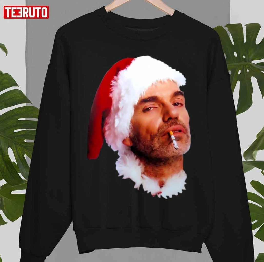 Bad Santa Smoking Graphic T Unisex T-Shirt