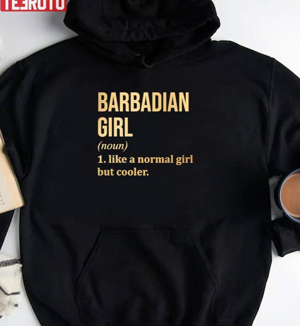 Barbadian Girl Funny Saying Unisex Sweatshirt