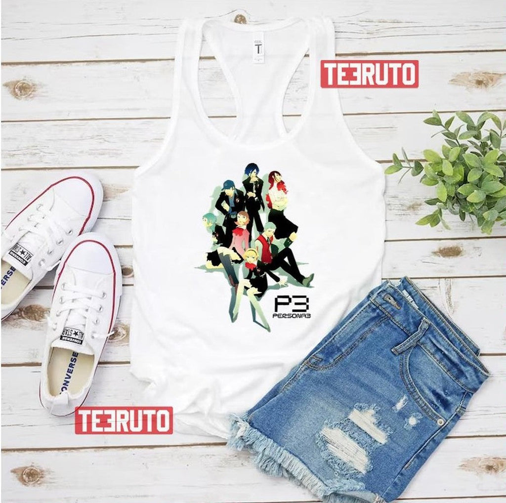 Anime Characters Persona Unisex Tank Top