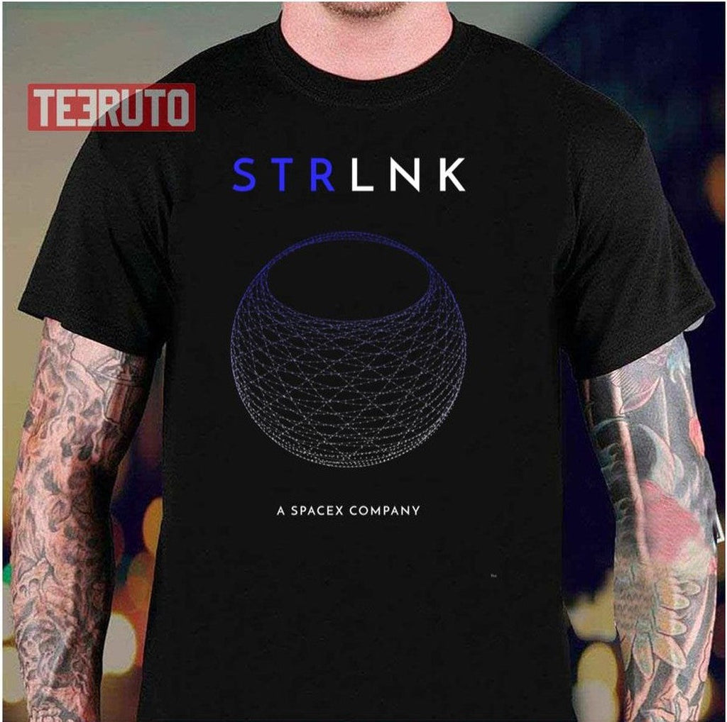 Starlink Graphic Design Spacex Unisex T-Shirt