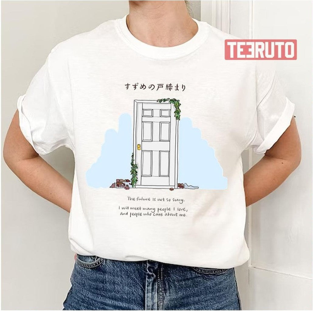The Door 4k Suzume No Tojimari Unisex T-Shirt