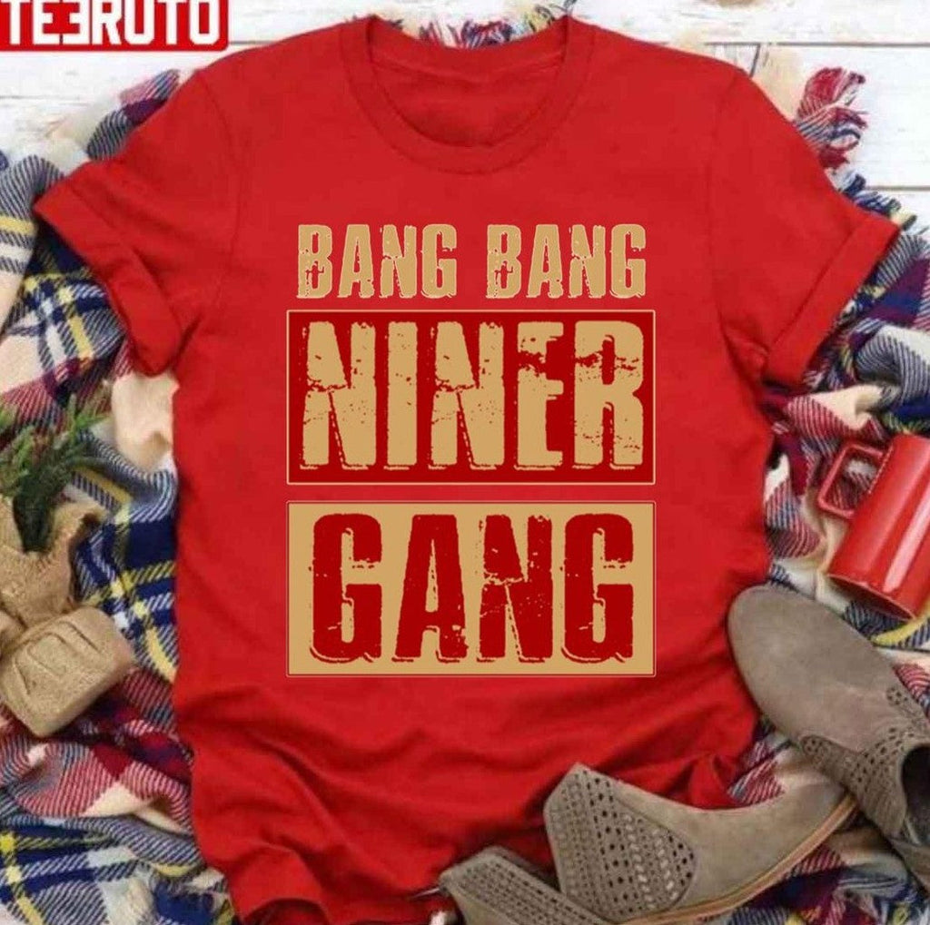 Bang Bang Niner Gang Football Cool Unisex Sweatshirt