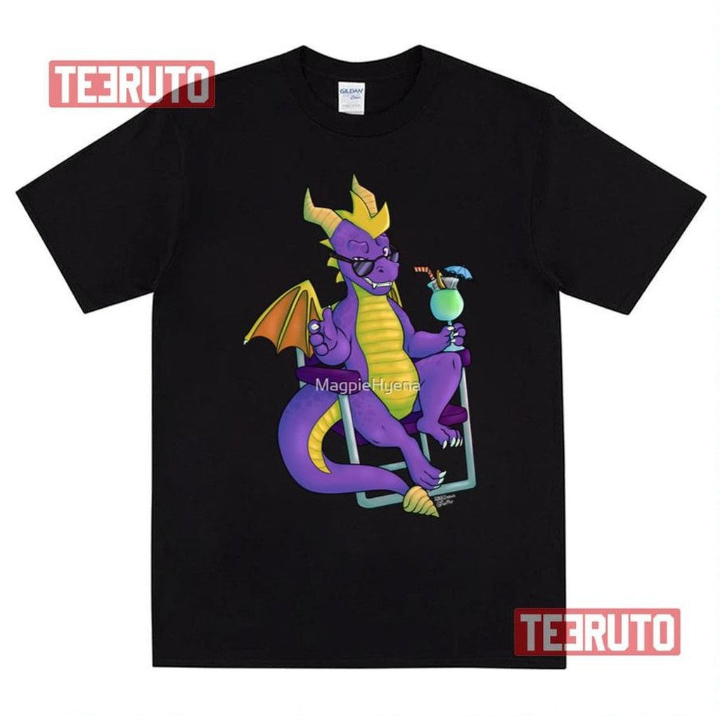 At Dragon Shores Spyro The Dragon Unisex T-Shirt