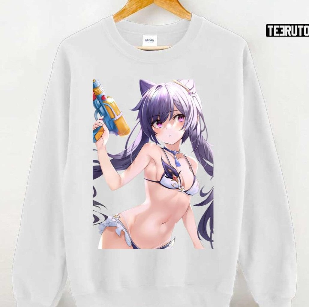 Sexy Keqing Genshin Impact Present Unisex T-Shirt