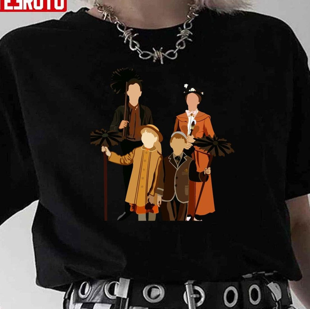 Step In Time Vintage Mary Poppins Unisex T-Shirt