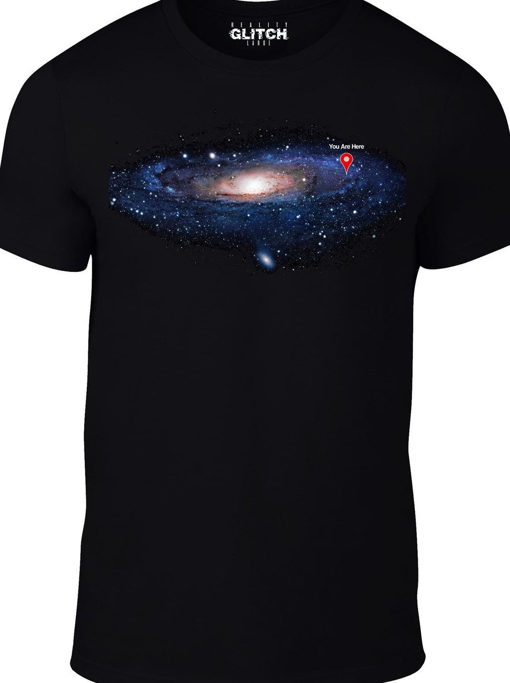 Reality Glitch Men's You Are Here T-Shirt