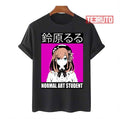 Anime Nijisanji Suzuhara Lulu Art Student Unisex T-Shirt