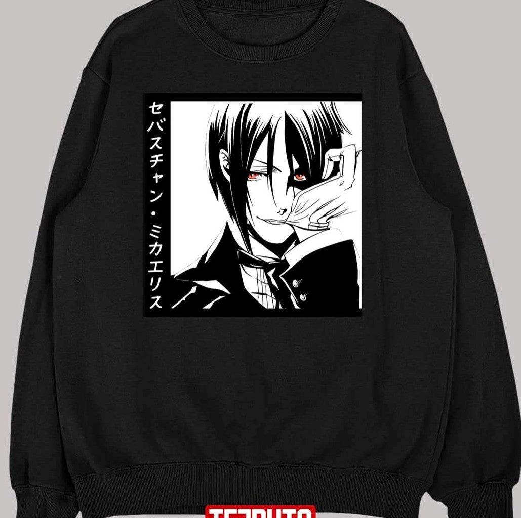 Sebastian Black Butle Anime Artwork Unisex T-Shirt