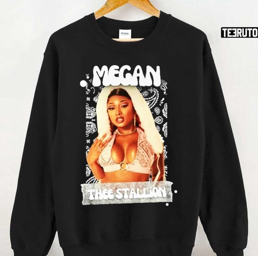 Beautiful Sexy Rapper Megan Thee Stallion Unisex T-shirt