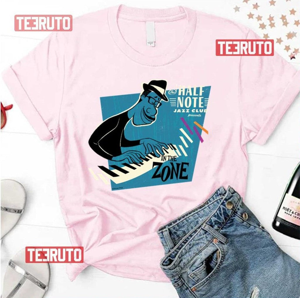 The Half Note Jazz Club Joe In The Zone Soul Movie Unisex T-Shirt