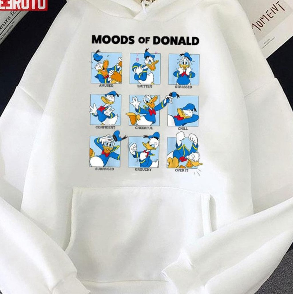 Moods Of Donald Duck Box Unisex Sweatshirt