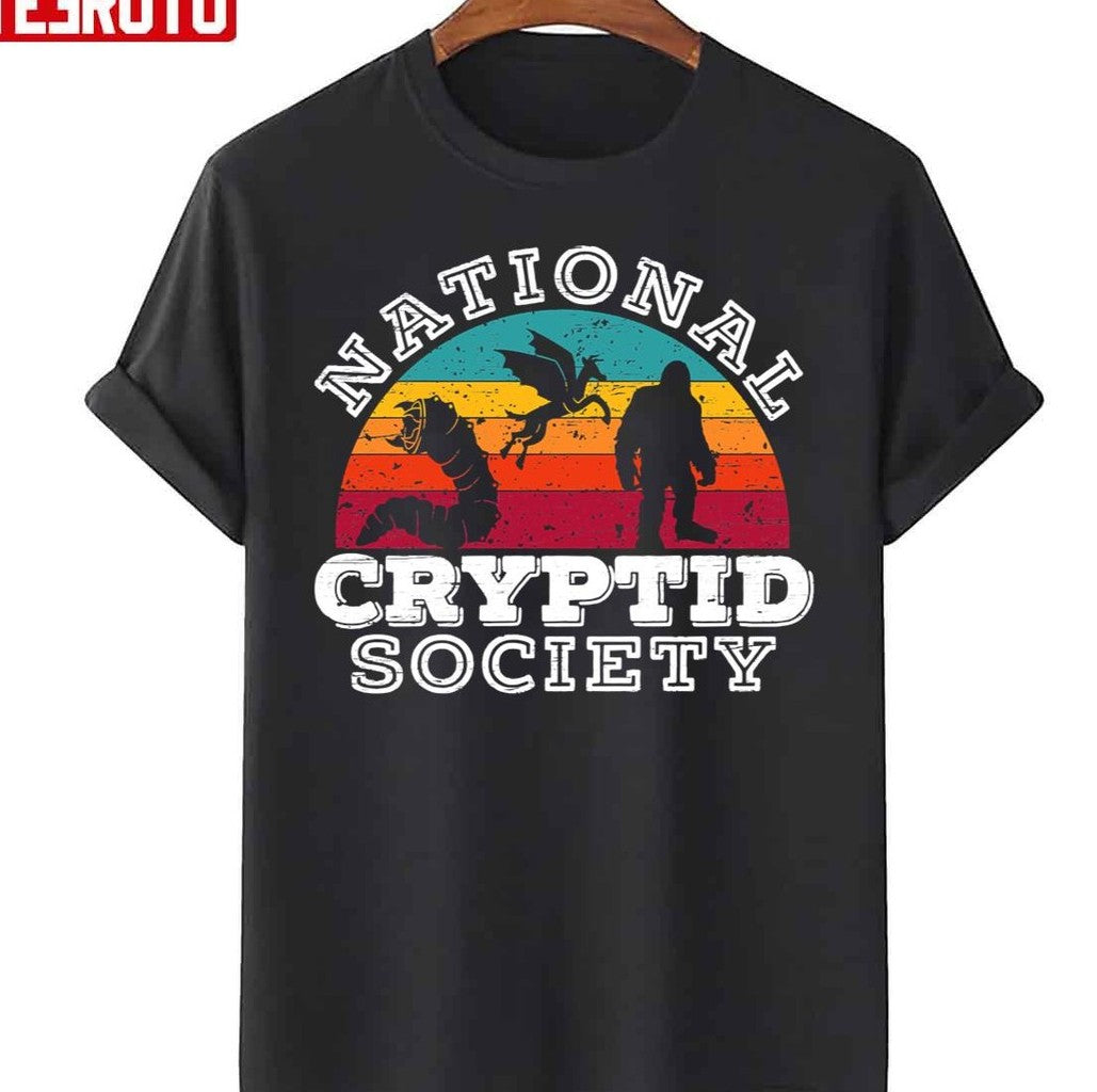 National Cryptid Society Ufo Extraterrestrial T-Shirt