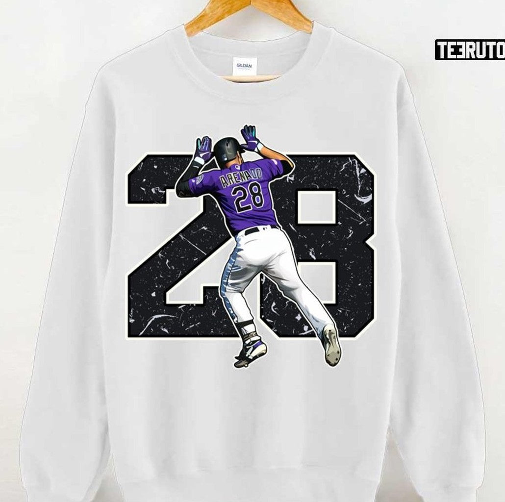 Nolan Arenado With 28 Numbers Unisex Sweatshirt