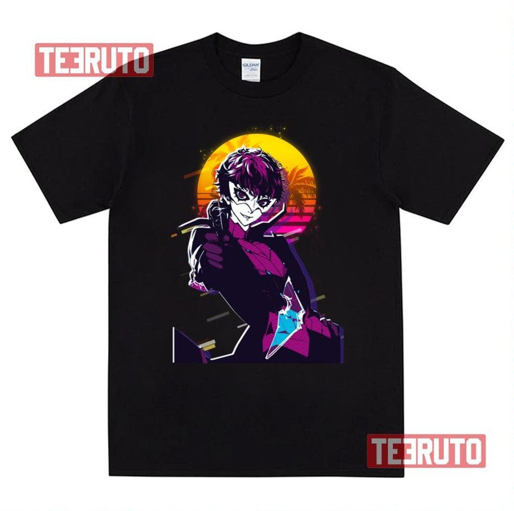 Protagonist Sunset Design Persona 5 Unisex T-Shirt
