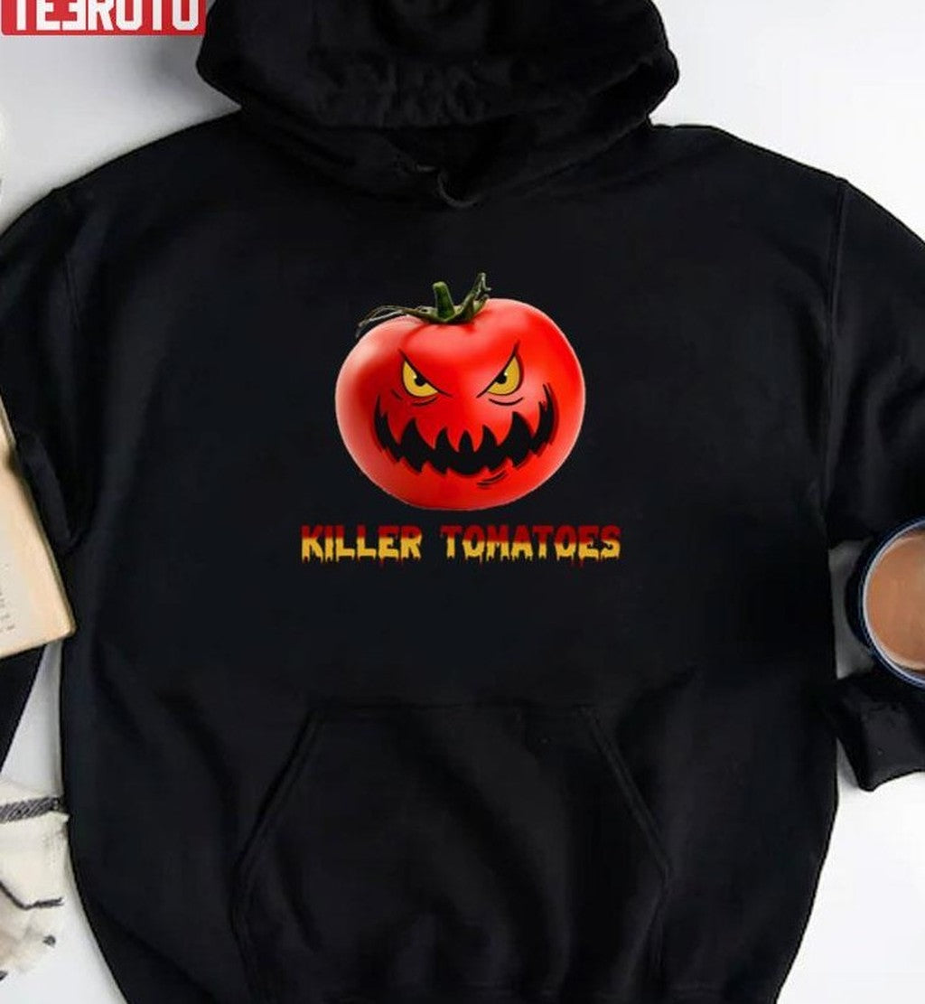 Attack Of The Killer Tomatoes Horror Film Happy Halloween Unisex Sweatshirt