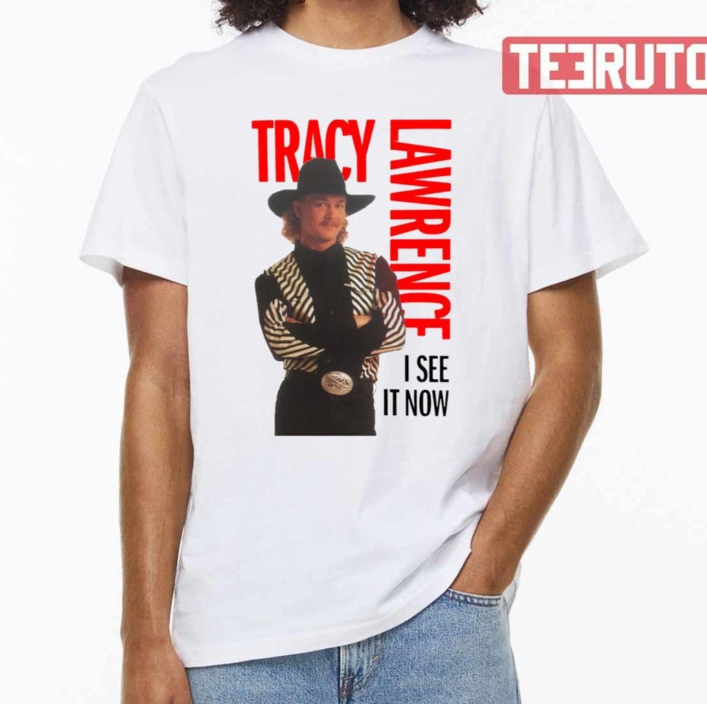 Music Tracy Logo Singer Lawrence I See It Now Unisex T-Shirt