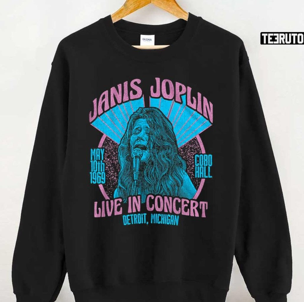 Serenity Lady Janis Joplin Concert Michigan Unisex T-Shirt