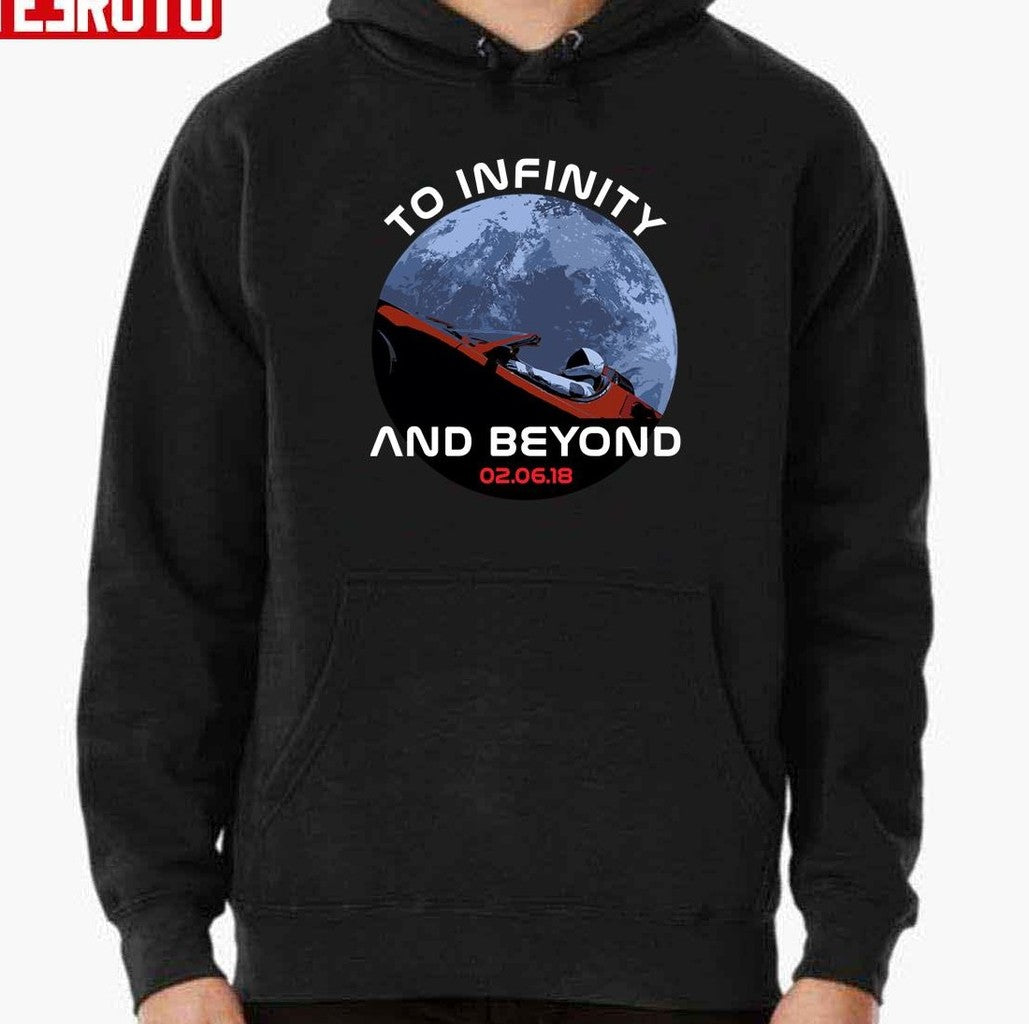 Starman To Infinity And Beyond Unisex Sweatshirt
