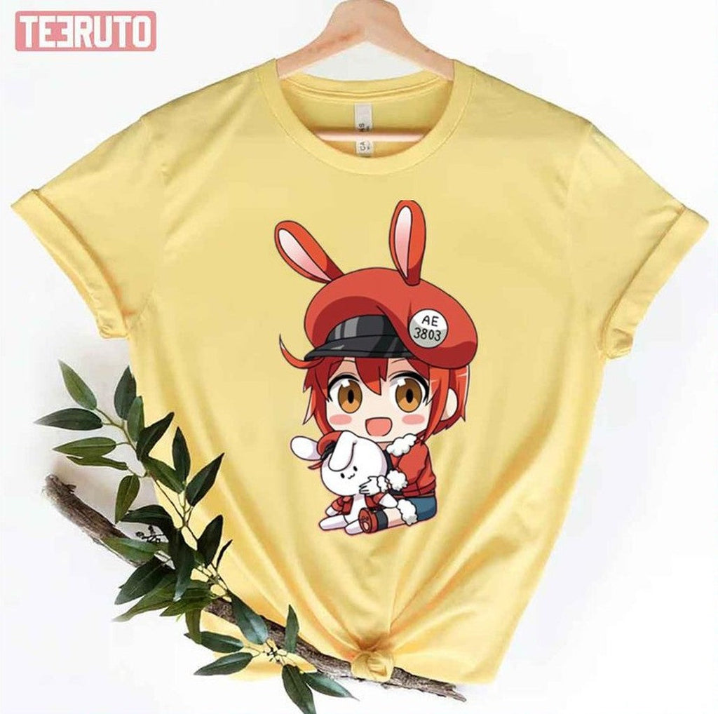 Saibou Chibi Cells At Work Unisex T-Shirt