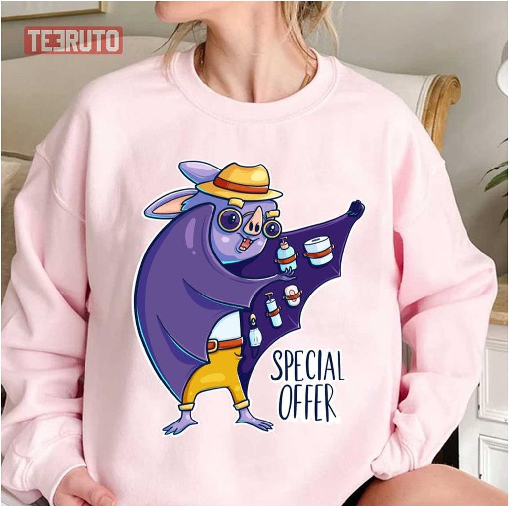 Bat Sells Hygiene Products Insidious Unisex Sweatshirt