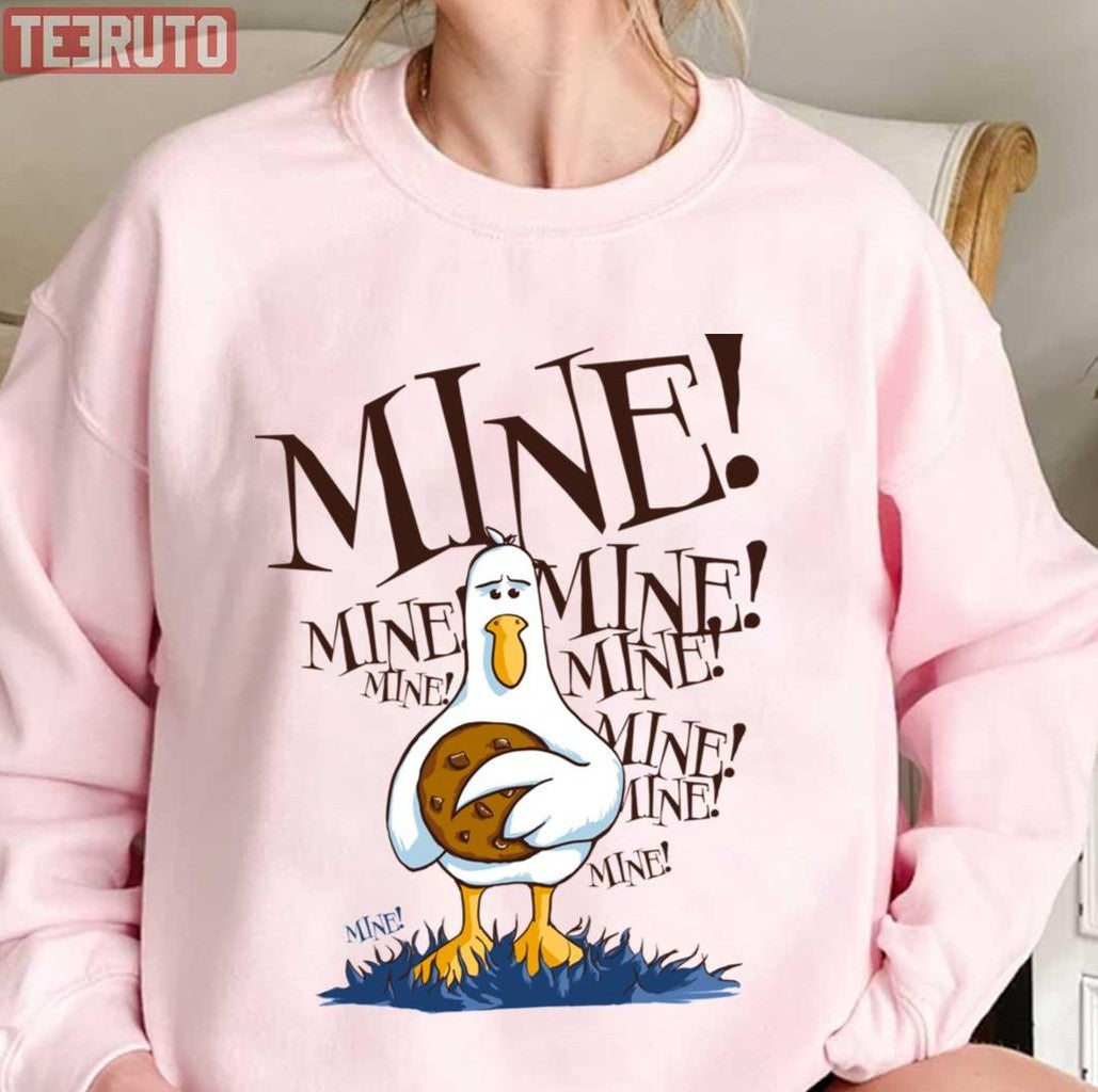 Seagull Vs Cookie Finding Nemo Unisex T-Shirt