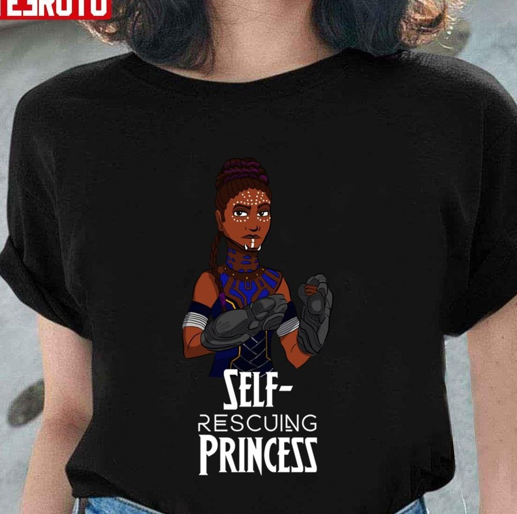 Self Rescuing Princess Shuri Black Panther Unisex Sweatshirt
