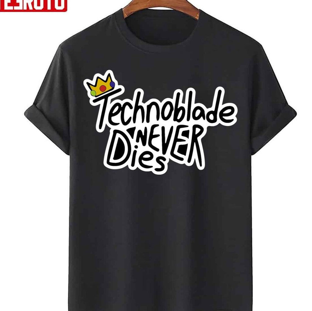 Technoblade Never Dies Design Unisex T-Shirt