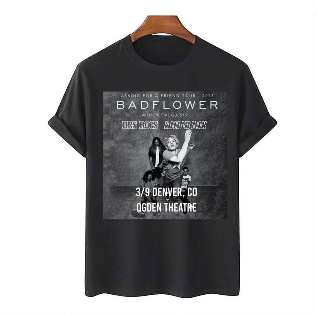 Bad Friend Flower 2023 New Tour Unisex T-Shirt