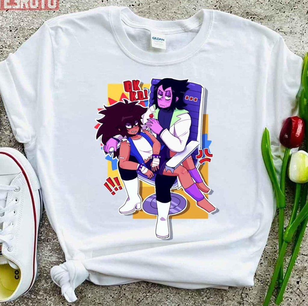 Ok Ko Let's Be Heroes Professor Venomous And Tko Unisex T-Shirt