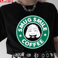 Starbucks Anya Forger Smug Smile Spy X Family Unisex T-Shirt