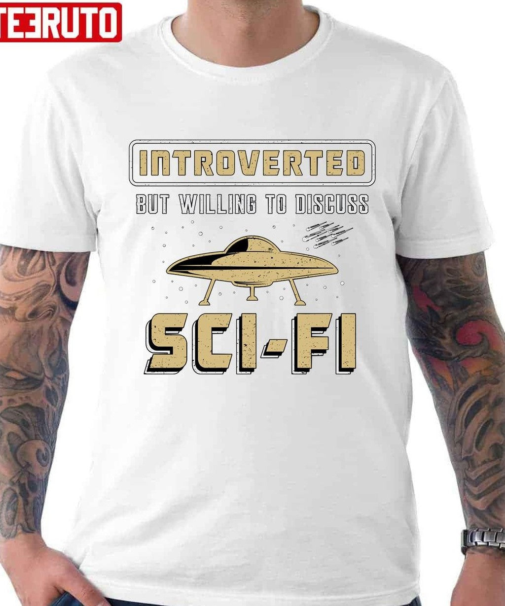 Science Fiction Day Alien Space Science Nerds Unisex T-Shirt