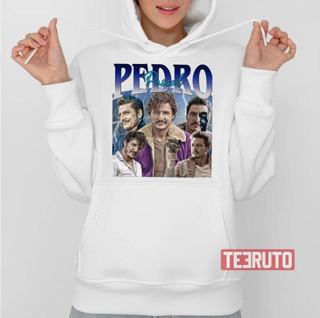 Pedro Pascal Homage The Last Of Us Collage New Design Unisex Sweatshirt