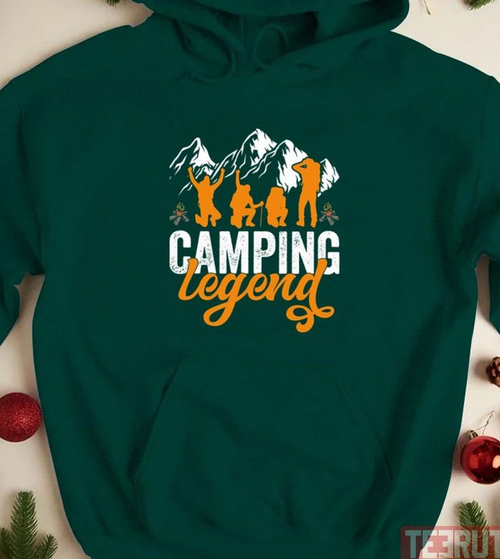 Outdoor Experience Camping Legend Since Forever Unisex Sweatshirt
