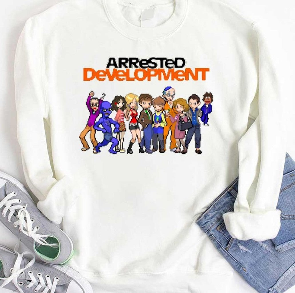 8 Bit Arrested Development Unisex T-Shirt