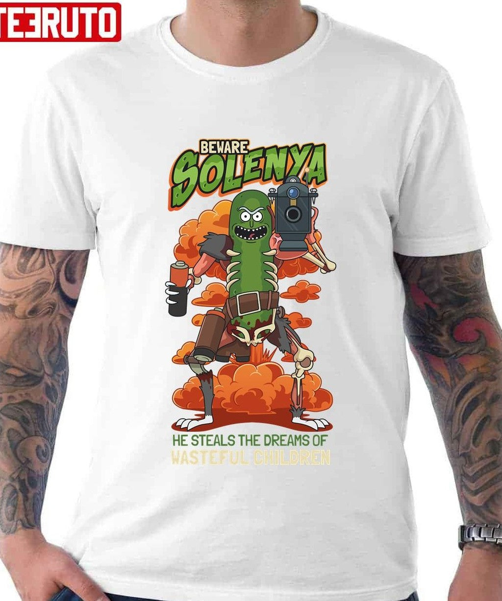 Beware Solenya Pickle Rick Unisex T-Shirt