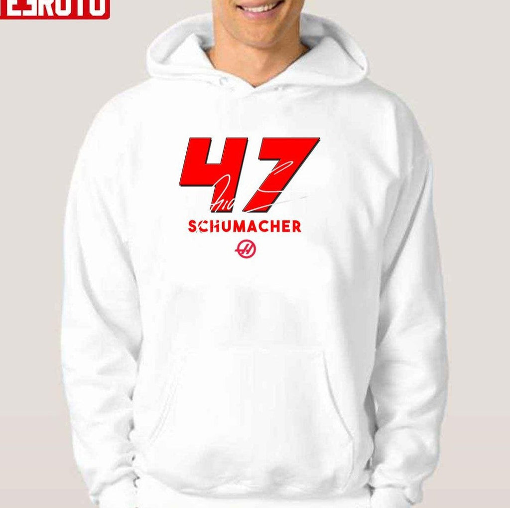 2022 Number 47 Signature Michael Schumacher Unisex Hoodie