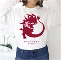 Tailmon Siluet Mega Evolution Digimon Unisex Sweatshirt