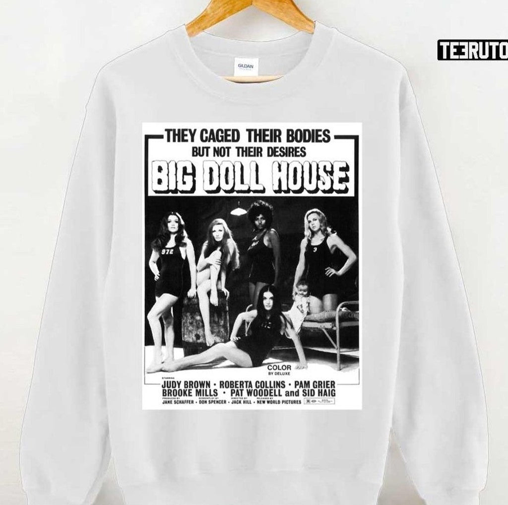 Big Doll House Black &amp; White Unisex T-Shirt