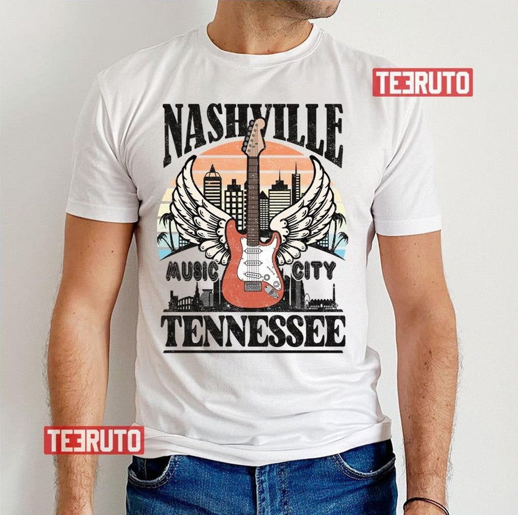 Nashville Music City Country Music And Western Unisex T-Shirt