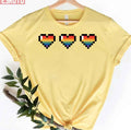 Pride Flag Hearts Gay Unisex T-Shirt