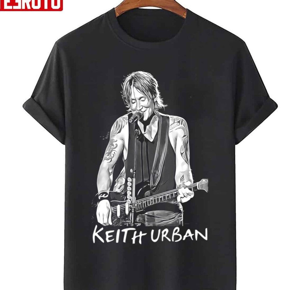 Australian-American Musician Keith Urban Sketch Fanart Unisex Sweatshirt