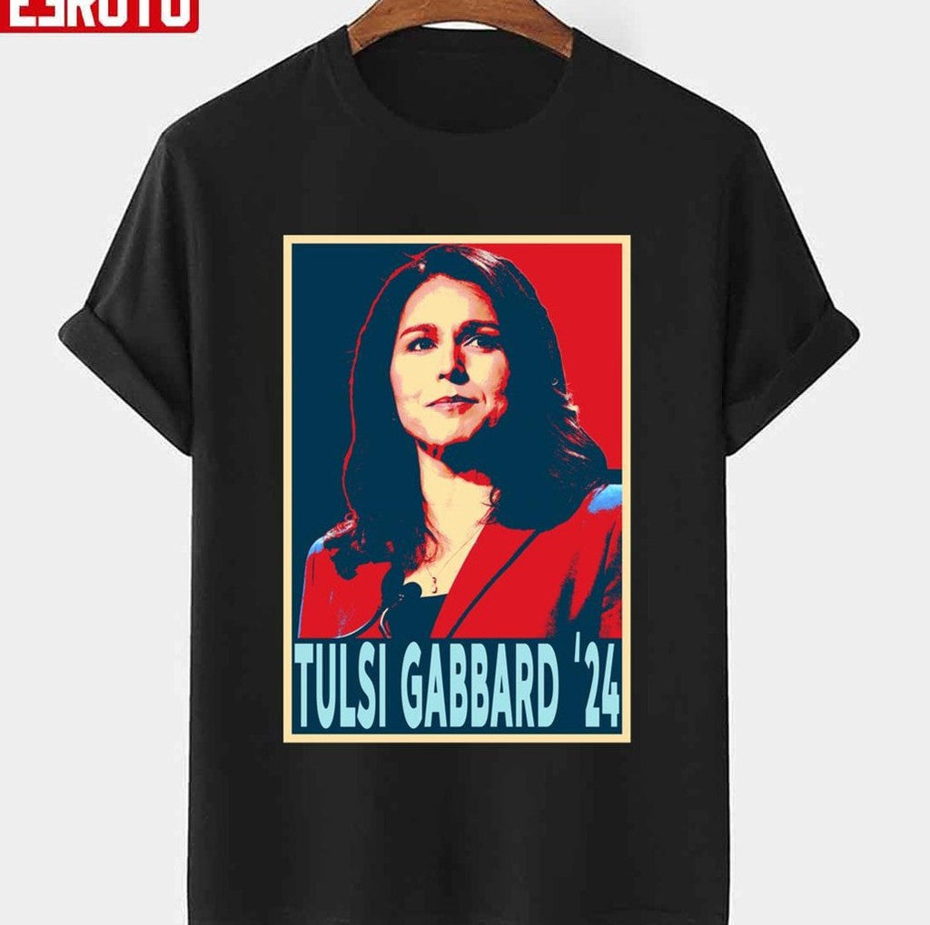 Best Hope Poster Style Tulsi Gabbard 2024 Unisex T-Shirt